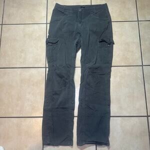 Kuhl Outdoor Hiking Cargo Pants Gray Women's Size 10 Regular Nature Wildlife